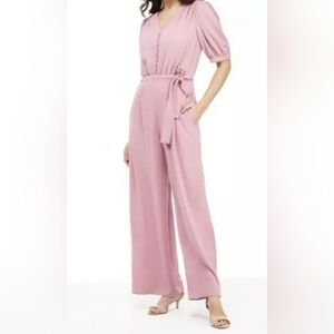 NWT Gal Meets Glam Collection jumpsuit Gabriella Wide leg Size 2